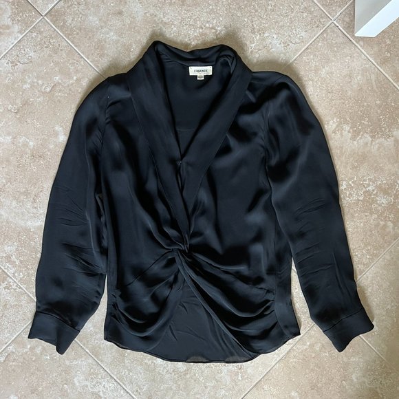 L'AGENCE Silk Blouse - Picture 1 of 2